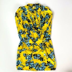 Zara floral print dress